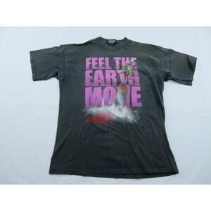 Vintage Mac Tools T-shirt: Feel The Earth Move, L-XL NHRA